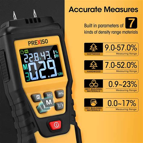 PREXISO Wood Moisture Meter 